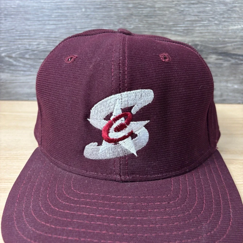 Vintage Florida Hat Cap Snap Back Maroon CS District 16 High School Baseball USA